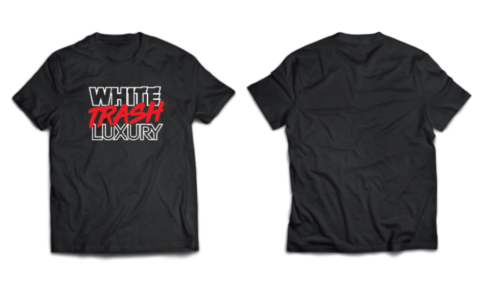 WTL T-Shirt White/Red Logo