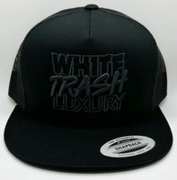 BLACK OUT TRASHY SNAPBACK