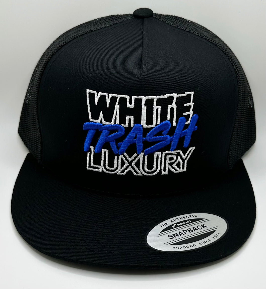 BLUE TRASHY SNAPBACK