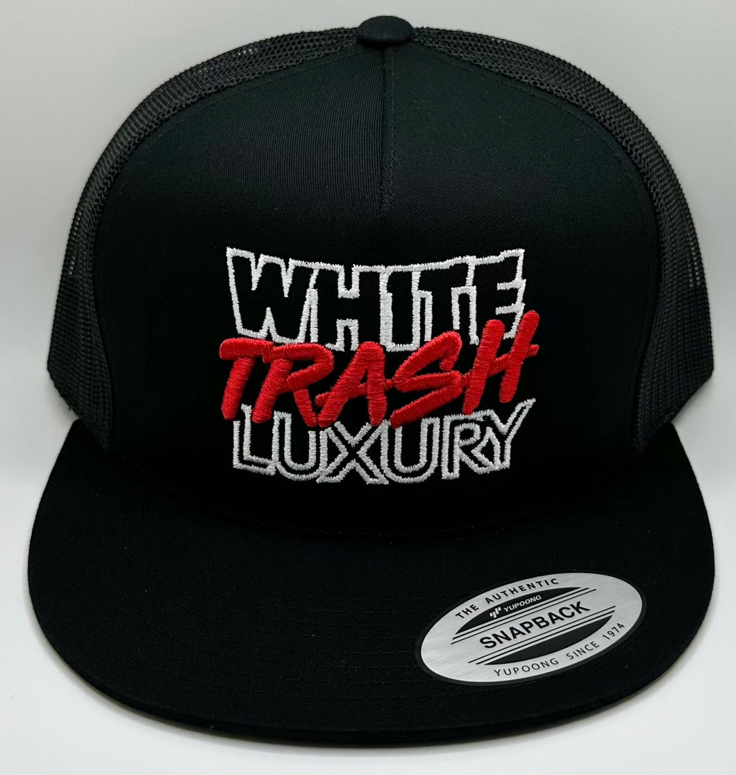 RED TRASHY SNAPBACK