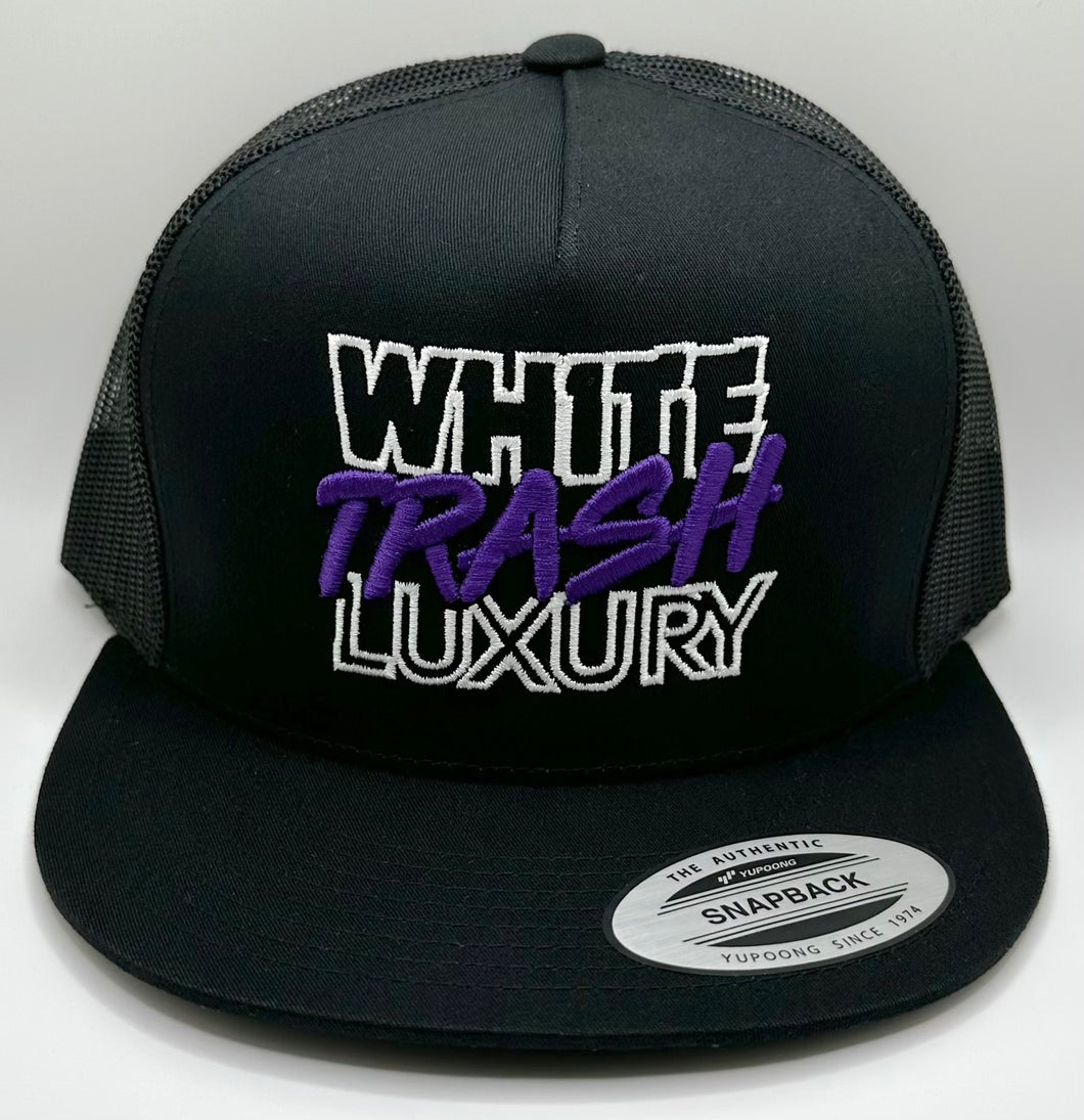 PURPLE TRASHY SNAPBACK